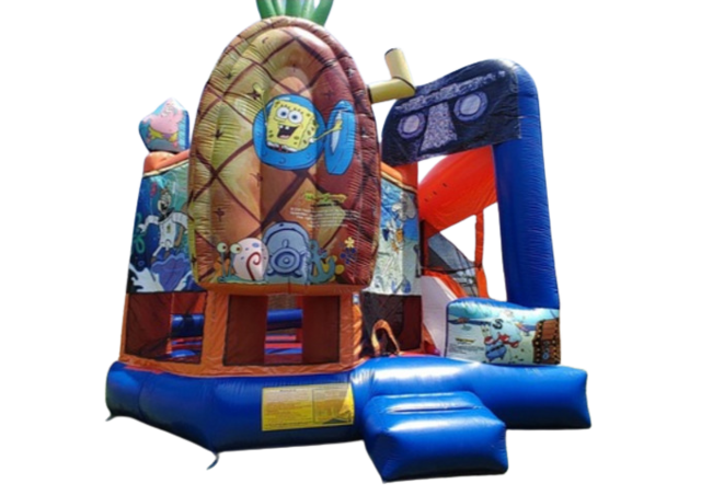 Spongebob  Squarepants 5in1 Inflatable Bounce House Combo