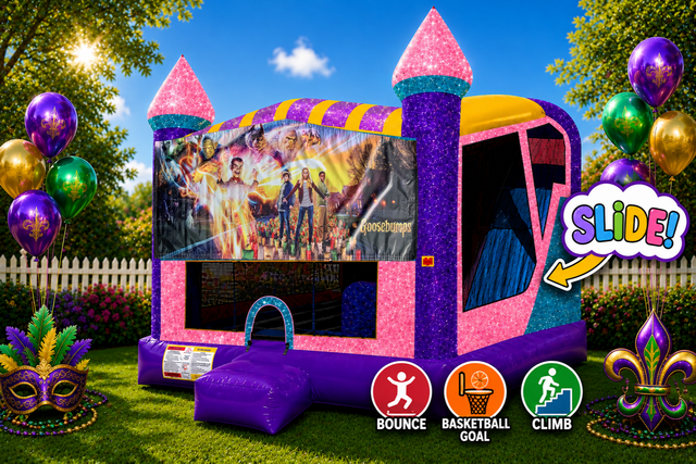 Goosebumps 4in1 Combo Bouncer Pink