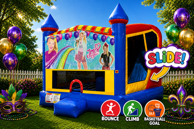 JoJo Siwa 4in1 Inflatable Bounce House Combo