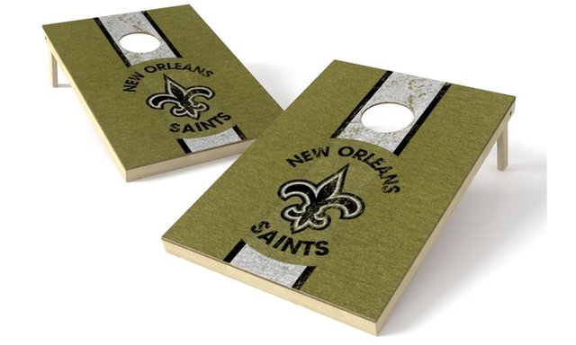 New Orleans Saints Cornhole