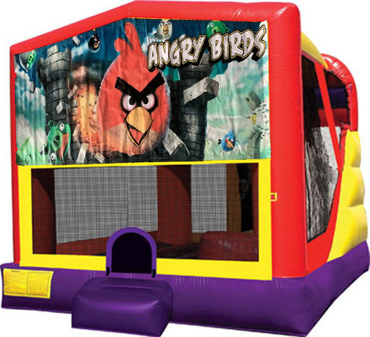 Angry Birds 4in1 Inflatable Bounce House Combo