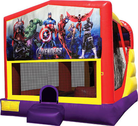 Avengers Comics 4in1 Inflatable Bounce House Combo
