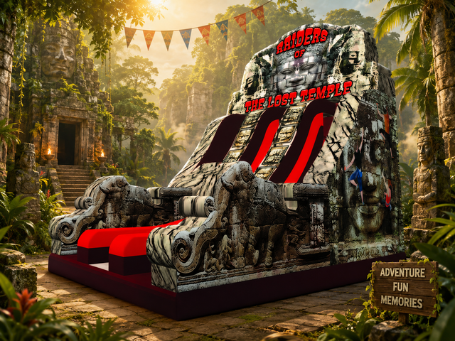 Raiders of the Lost Temple Double Dry Slide