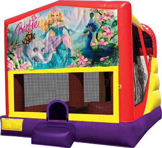 Barbie 4in1 Inflatable Bounce House Combo