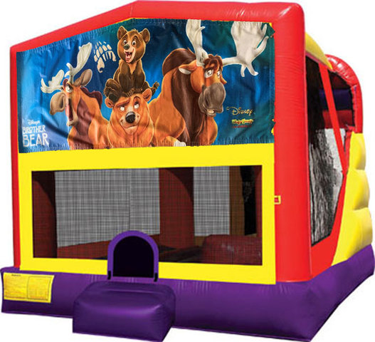 Brother Bear 4in1 Inflatable Bounce House Combo