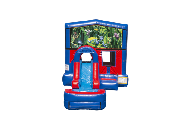 Bugs Life Ez front slide bounce house combo