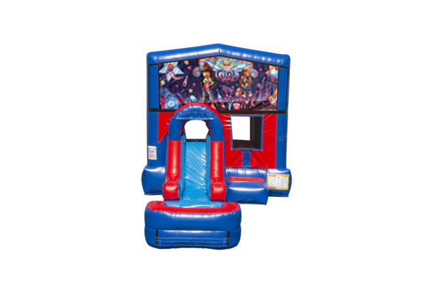 Its a Girl Thing Ez front slide bounce house combo