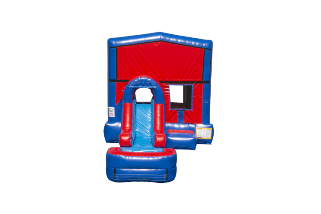 Princess ez front slide bounce house combo