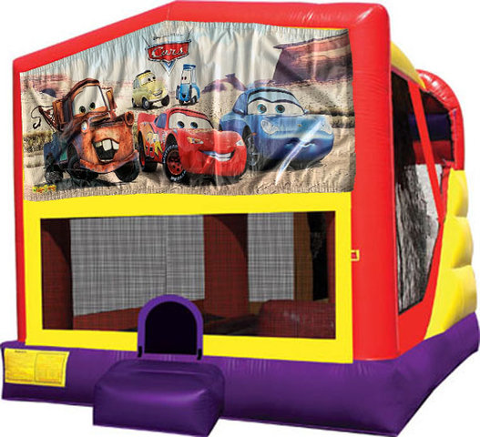 Cars 4in1 Inflatable Bounce House Combo