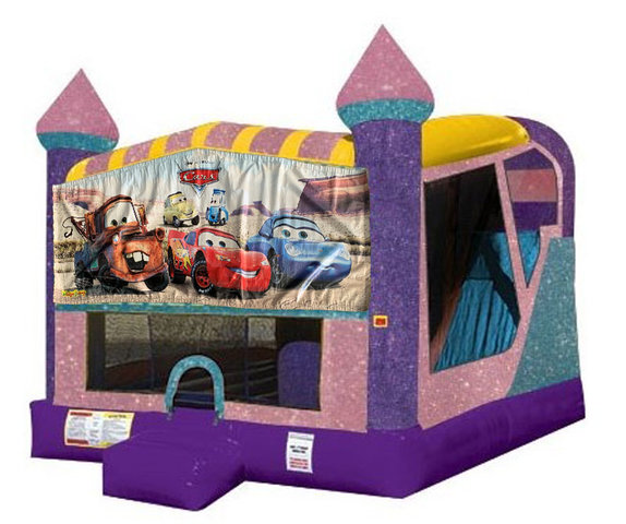 Cars 4in1 Combo Bouncer Pink