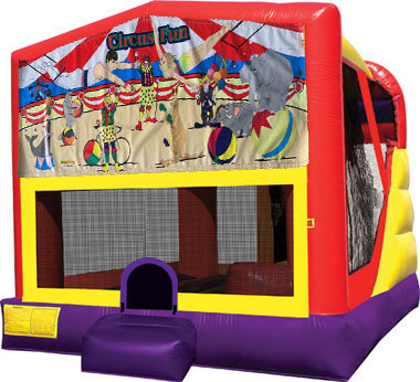 Circus Fun 4in1 Inflatable Bounce House  