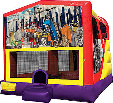 Construction 4n1 Inflatable Bounce House  