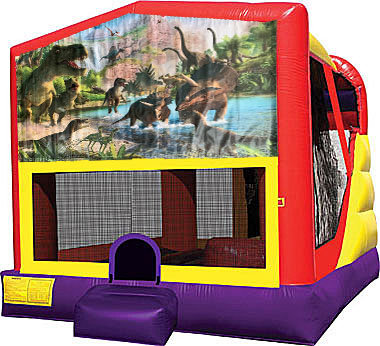 Dinosaurs 4 4in1 Inflatable Bounce House Combo