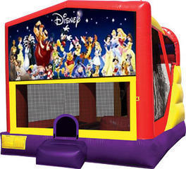 World Of Disney 4in1 Inflatable Bounce House Combo