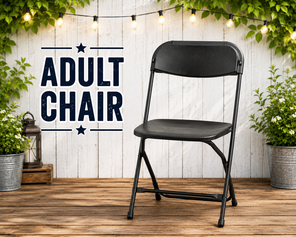 Black chair rental