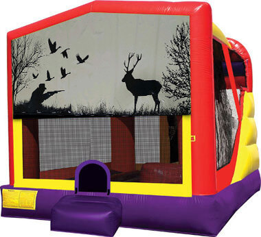 Hunting 4in1 Inflatable Bounce House Combo
