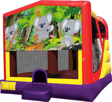 Koala Bear 4in1 Inflatable Bounce House Combo