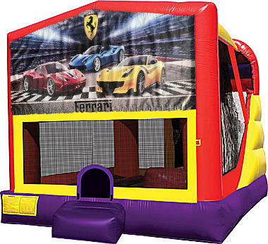 Ferrari 4in1 Inflatable Bounce House Combo