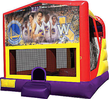 Golden State Warriors 4in1 Inflatable Bounce House Combo