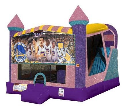 Golden State Warriors 4in1 Combo Bouncer Pink