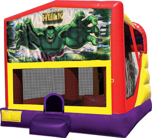 Hulk 4in1 Inflatable Bounce House Combo