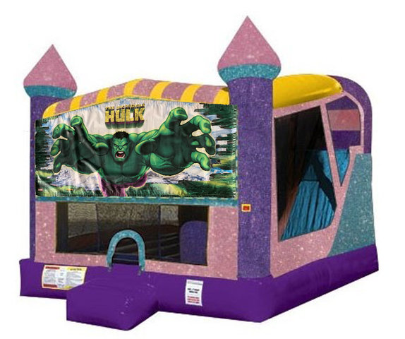 Hulk 4in1 Combo Bouncer Pink