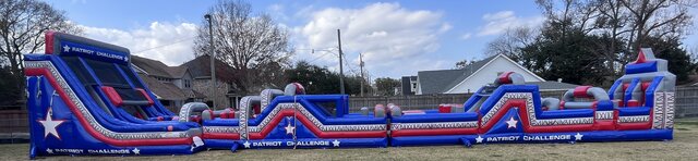 93 Ft Patriot Challenge Obstacle course 