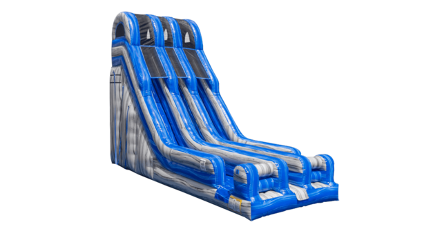 25 Foot Sky High Double lane Dry Slide