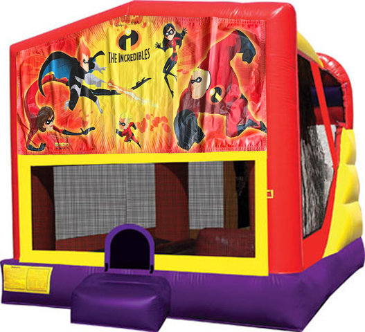 Incredibles 4in1 Inflatable Bounce House Combo