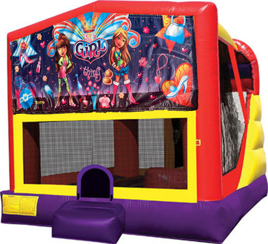 Its A Girl Thing 4in1 Inflatable Bounce House Combo