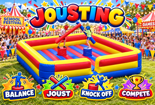 Inflatable-Joust Interactive (4 person) 