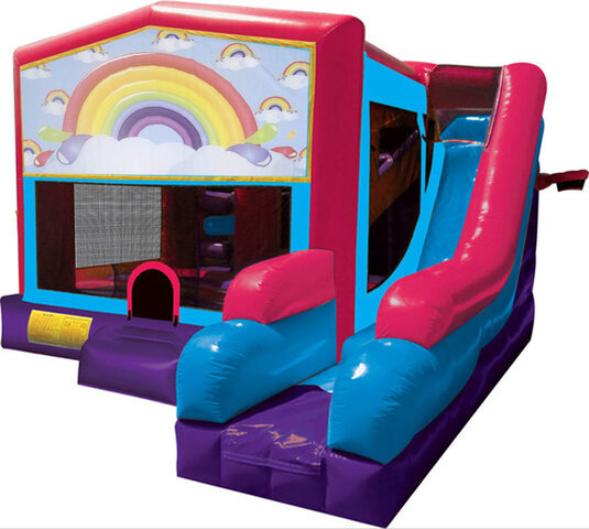 Rainbows Inflatable Pink Combo 7in1 