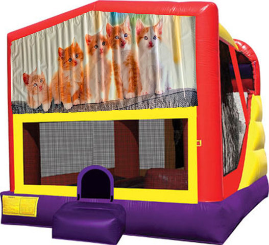 Kitty Cats 4in1 Inflatable Bounce House Combo