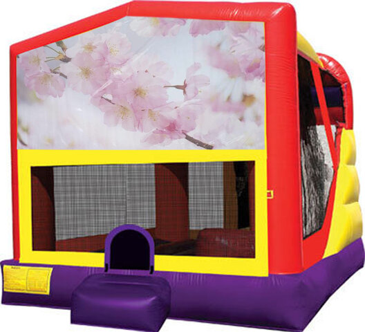 Flowers 4in1 Inflatable Bounce House Combo