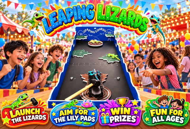 Leaping Lizards Carnival Game Rental