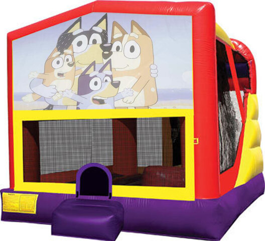Bluey 4in1 Inflatable Bounce House Combo