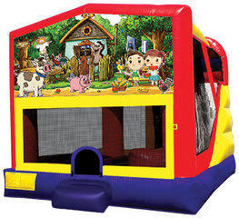 My Little Farm 4in1 Inflatable Bounce House Combo