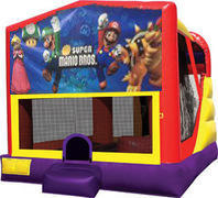 Super Mario Brothers 4in1 Inflatable Bounce House Combo