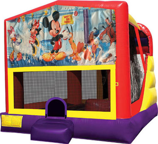 Mickey Mouse 4in1 Inflatable Bounce House Combo