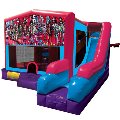 Monster High 7in1 Pink Combo Bounce House