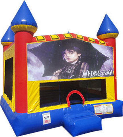 Wednesday Inflatable Bounce house party rental