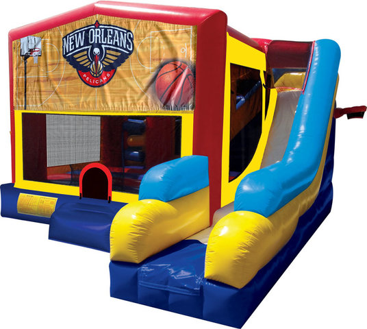 New Orleans Pelicans Inflatable Combo 7in1