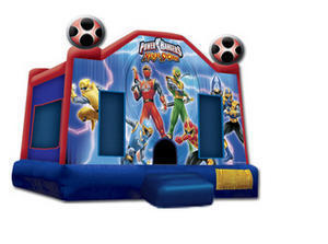 Power Rangers Inflatable bounce house