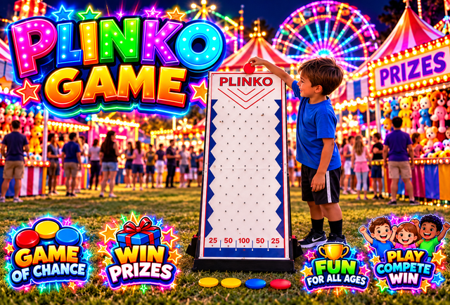Plinko Carnival Game Rental