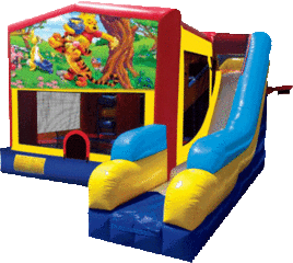 Winnie the Pooh Inflatable Combo 7in1