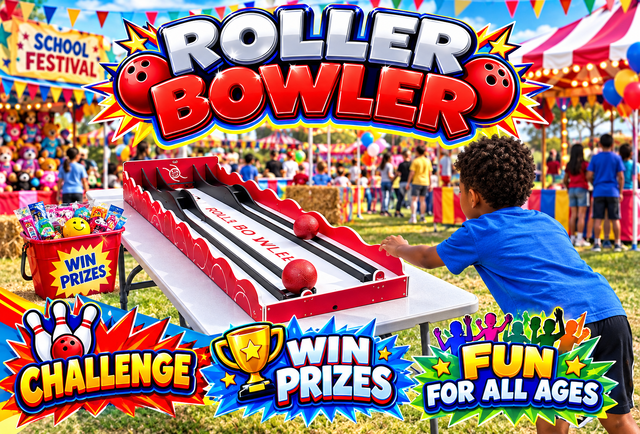 Roller Bowler Carnival Game Rental