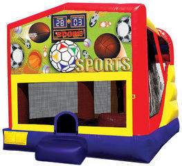 Sports 4in1 Inflatable Bounce House Combo
