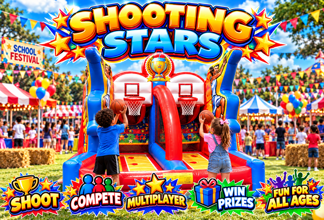Shooting Stars Basketball Shooting game 