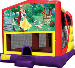 Snow White 4in1 Inflatable Bounce House Combo