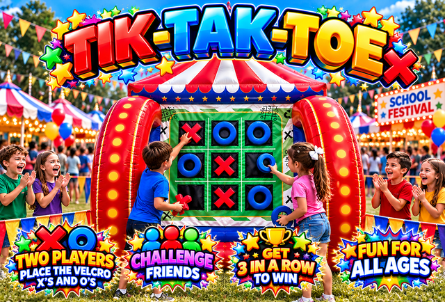 Tic-Tac-Toe Carnival Game 